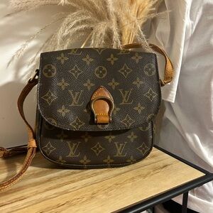 Louis Vuitton Dark Brown Monogram Crossbody Bag